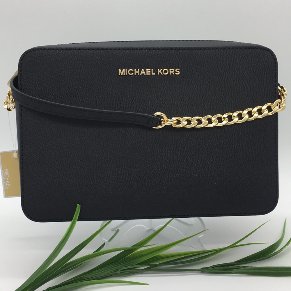 MICHAEL KORS JET SET ITEM LG EW CROSSBODY LEATHER - Picture 2 of 8